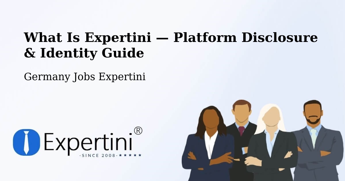 What Is Expertini — Platform Disclosure & Identity Guide – Löf